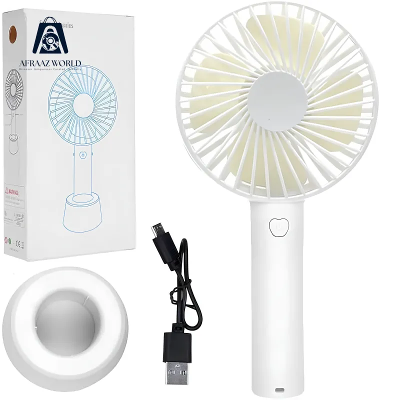 Mini USB Hand Lithium Battery Rechargeable Hand Fan Multi colour