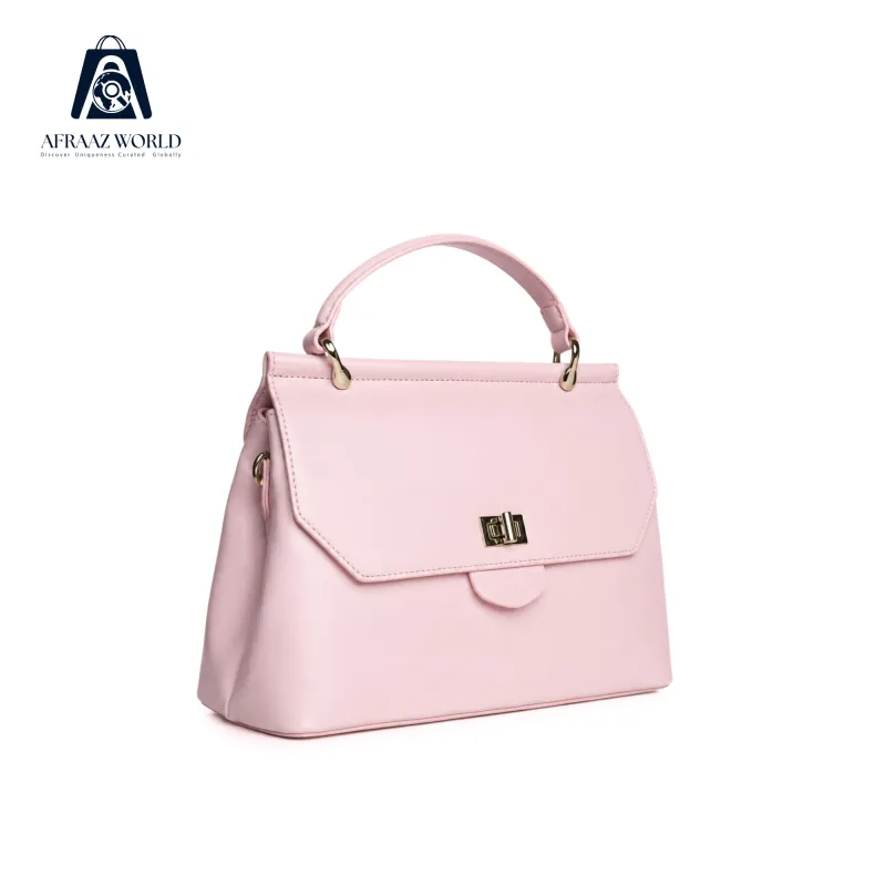 BlushElegance Classic Top Handle Bag